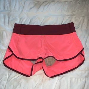 Lululemon Speed shorts